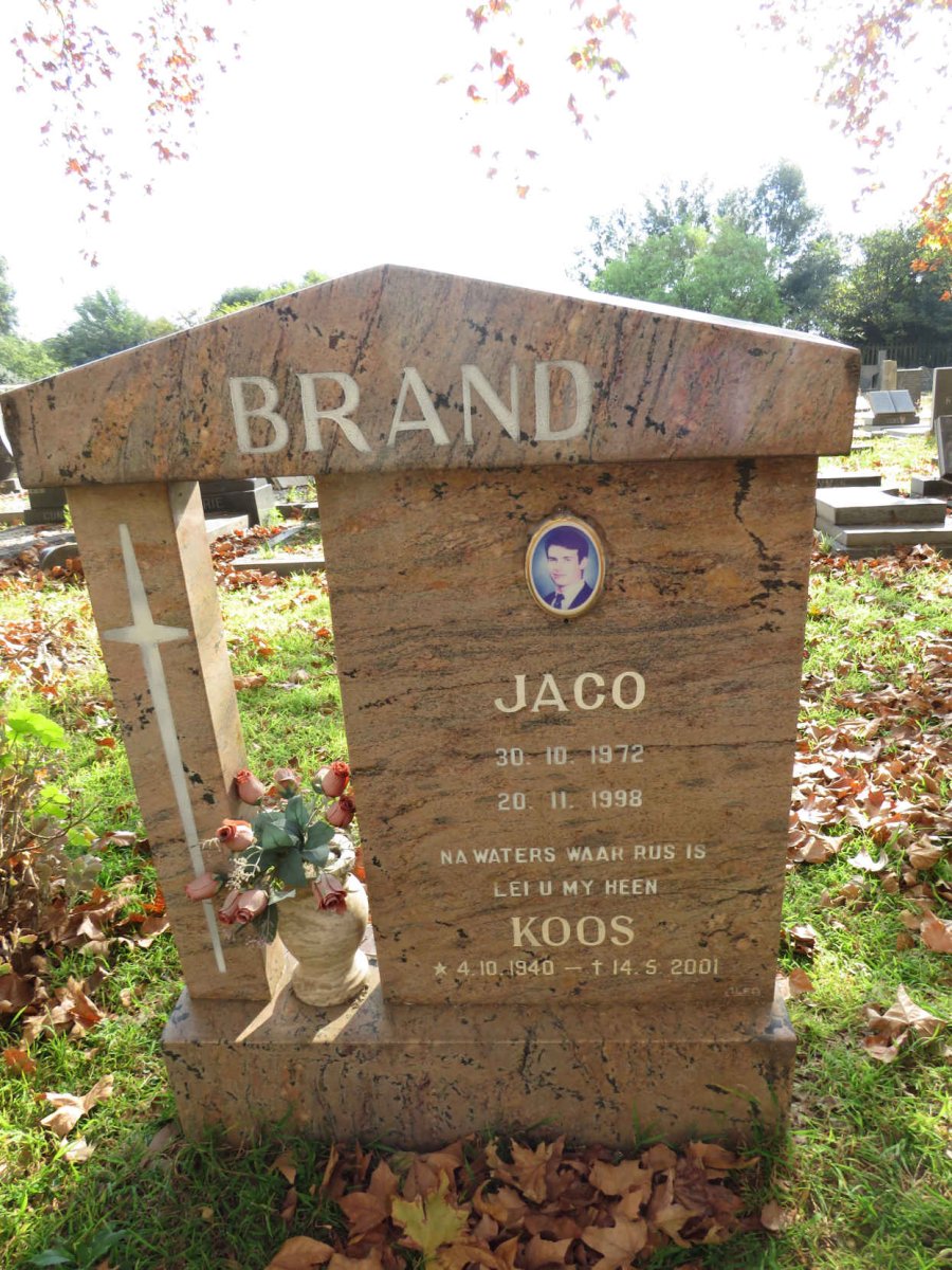 BRAND Koos 1940-2001 :: BRAND Jaco 1972-1998