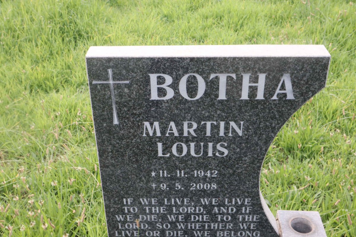BOTHA Martin Louis 1942-2008