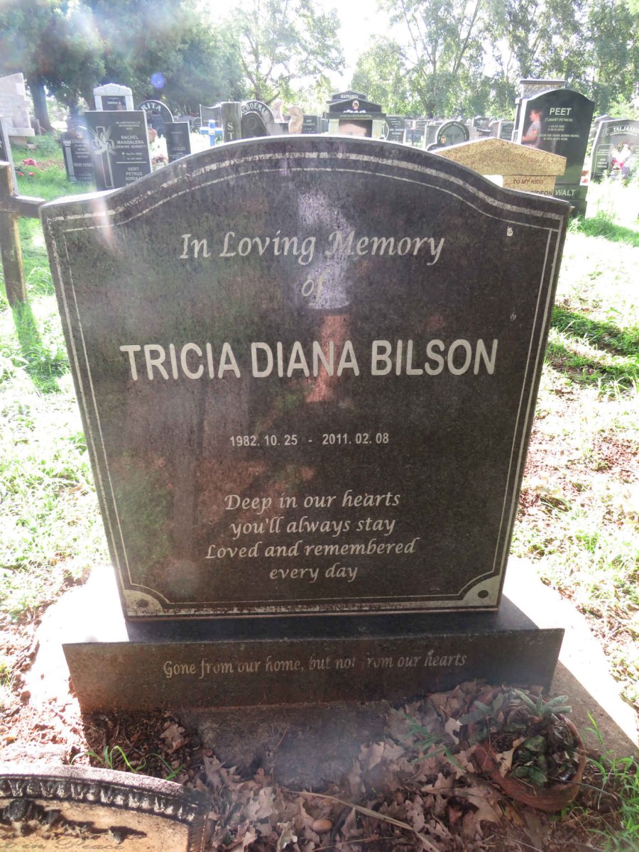 BILSON Tricia Diana 1982-2011