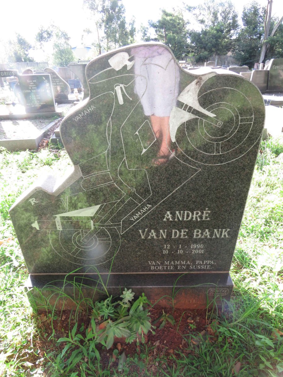 BANK André, van de 1990-2001