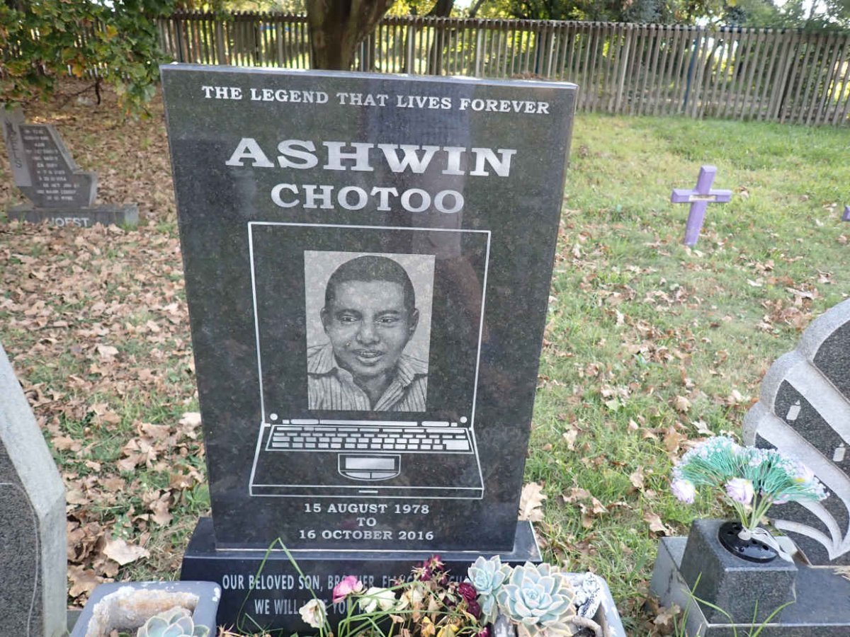 CHOTOO Ashwin 1978-2016