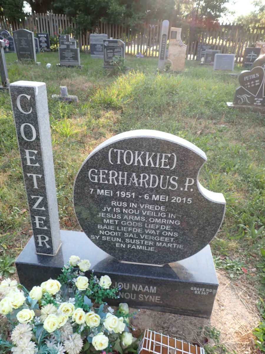 COETZER Gerhardus P. 1951-2015