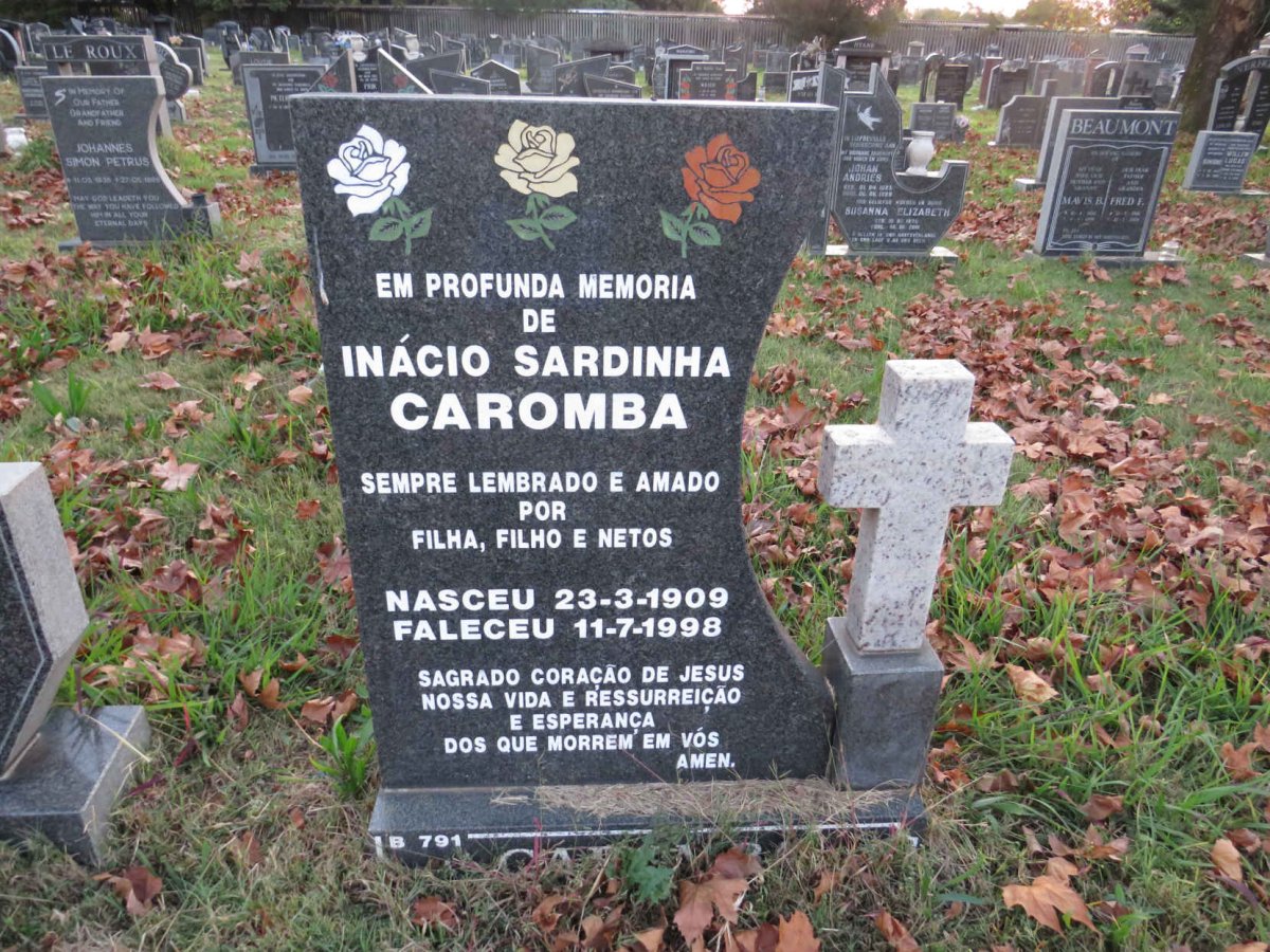 CAROMBA Inacio Sardinha 1909-1998