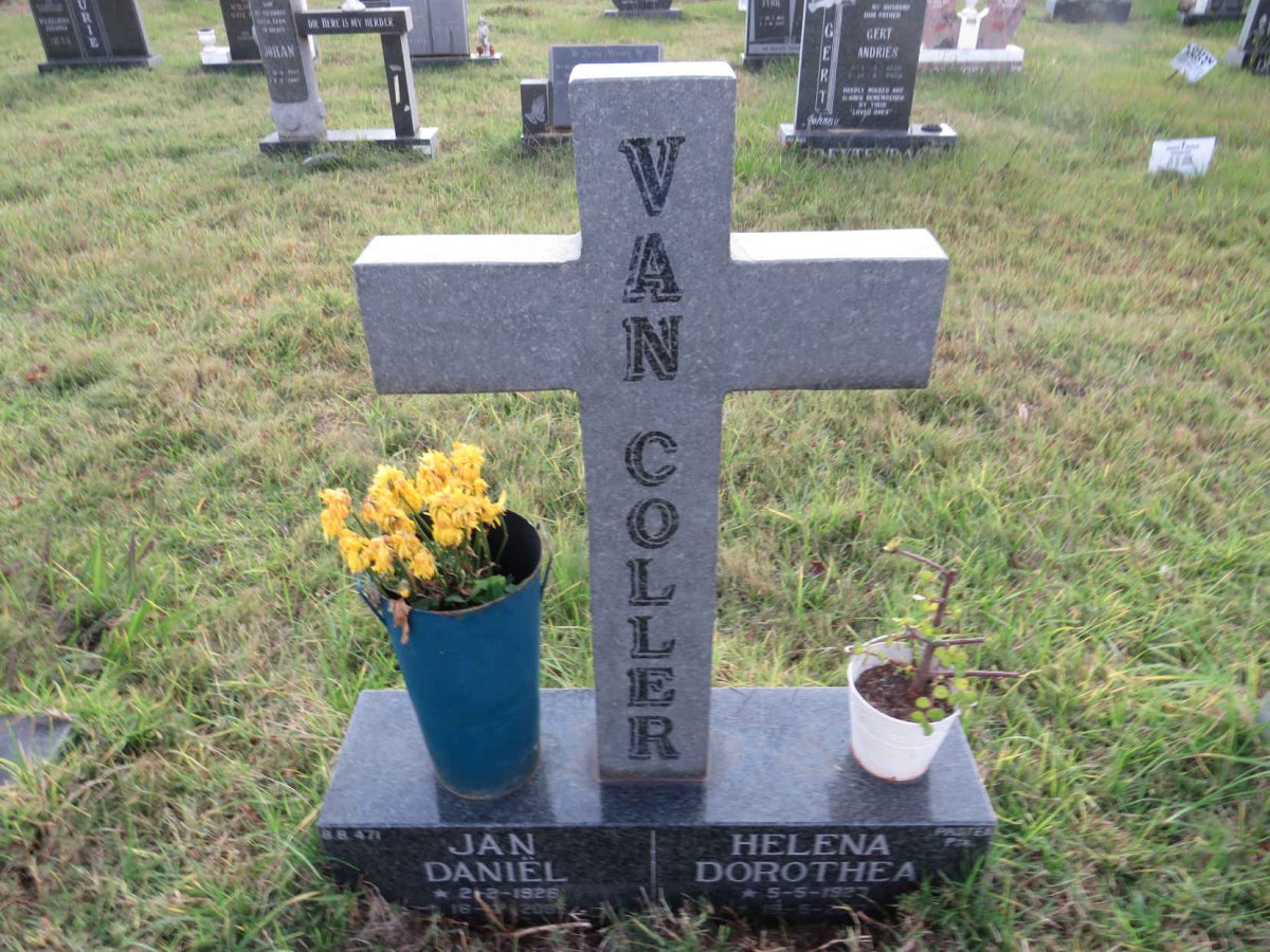 COLLER Jan Daniel, van 1926-2005 &amp; Helena Dorothea 1927-2017 _1