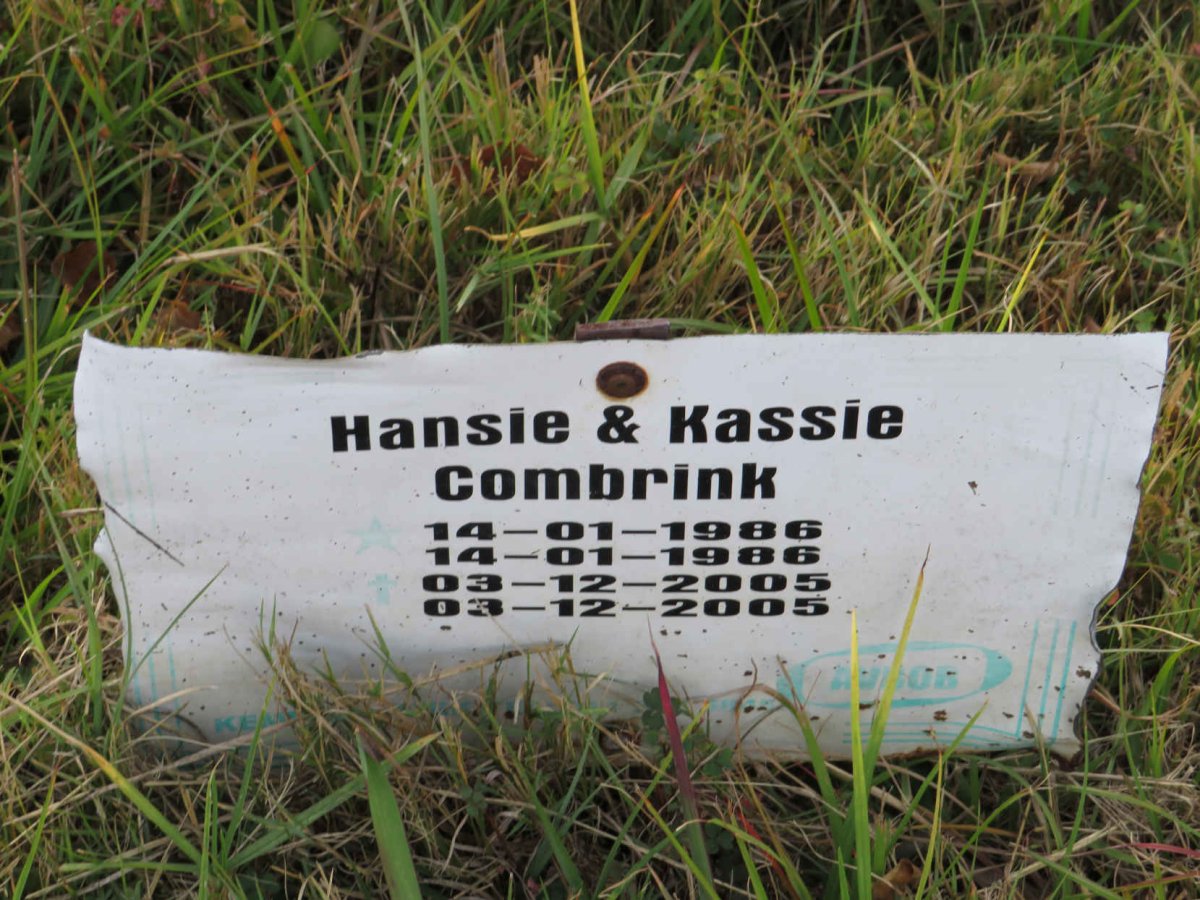 COMBRINK Hansie 1986-1986 :: COMBRINK Kassie 2005-2005