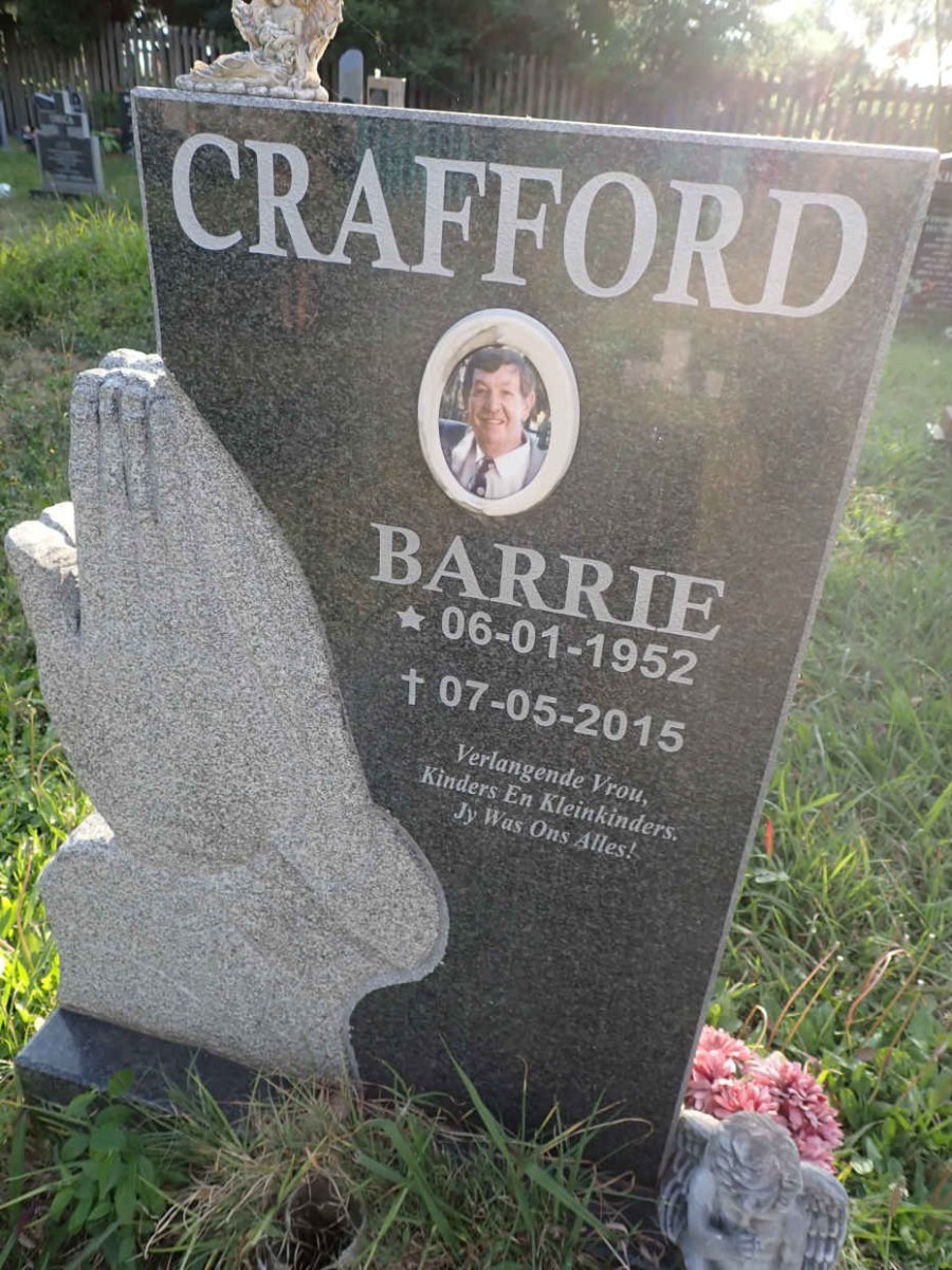 CRAFFORD Barrie 1952-2015