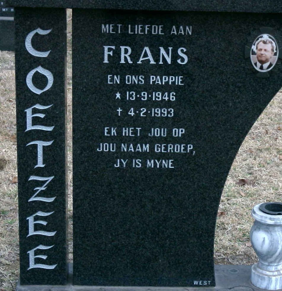COETZEE Frans 1946-1993