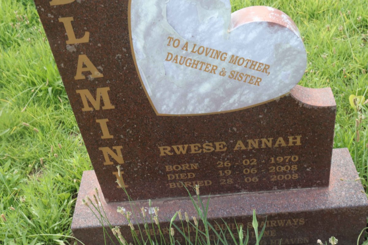 DLAMINI Rwese Annah 1970-2008