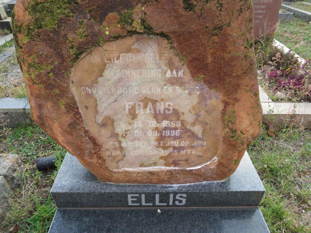 ELLIS Frans 1958-1996