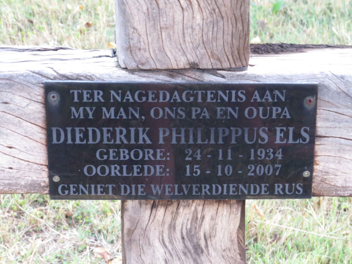 ELS Diederik Philippus 1934-2007