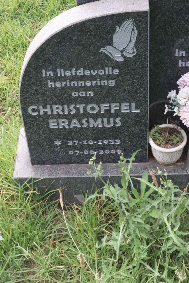 ERASMUS Christoffel 1933-2009