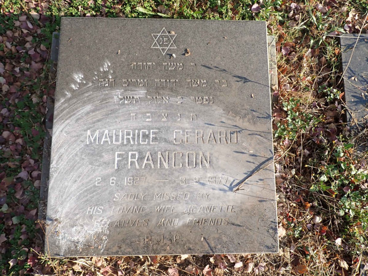 FRANCON Maurice Gerard 1927-1977