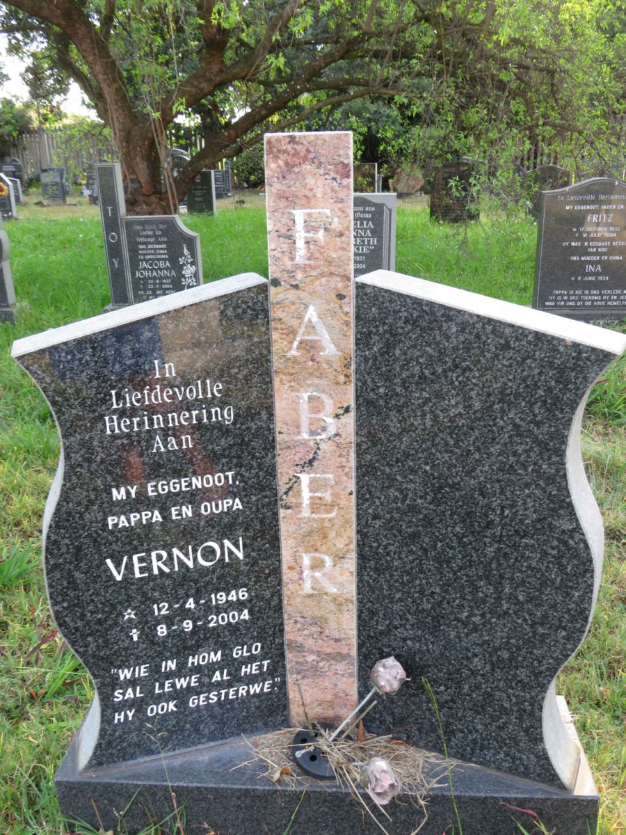 FABER Vernon 1946-2004