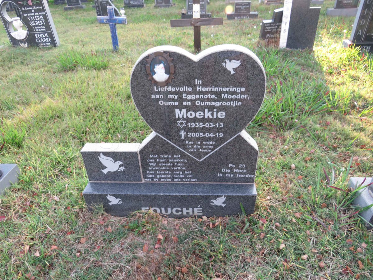 FOUCHE Moekie 1935-2005