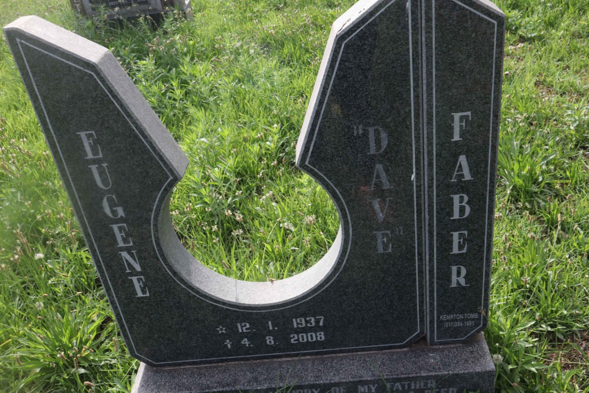 FABER Eugene Dave 1937-2008