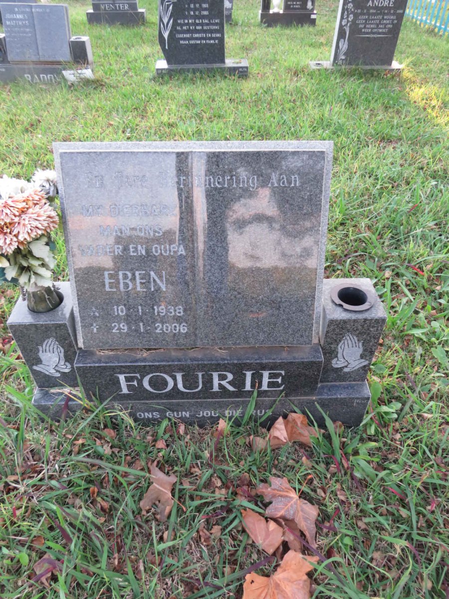 FOURIE Eben 1938-2006