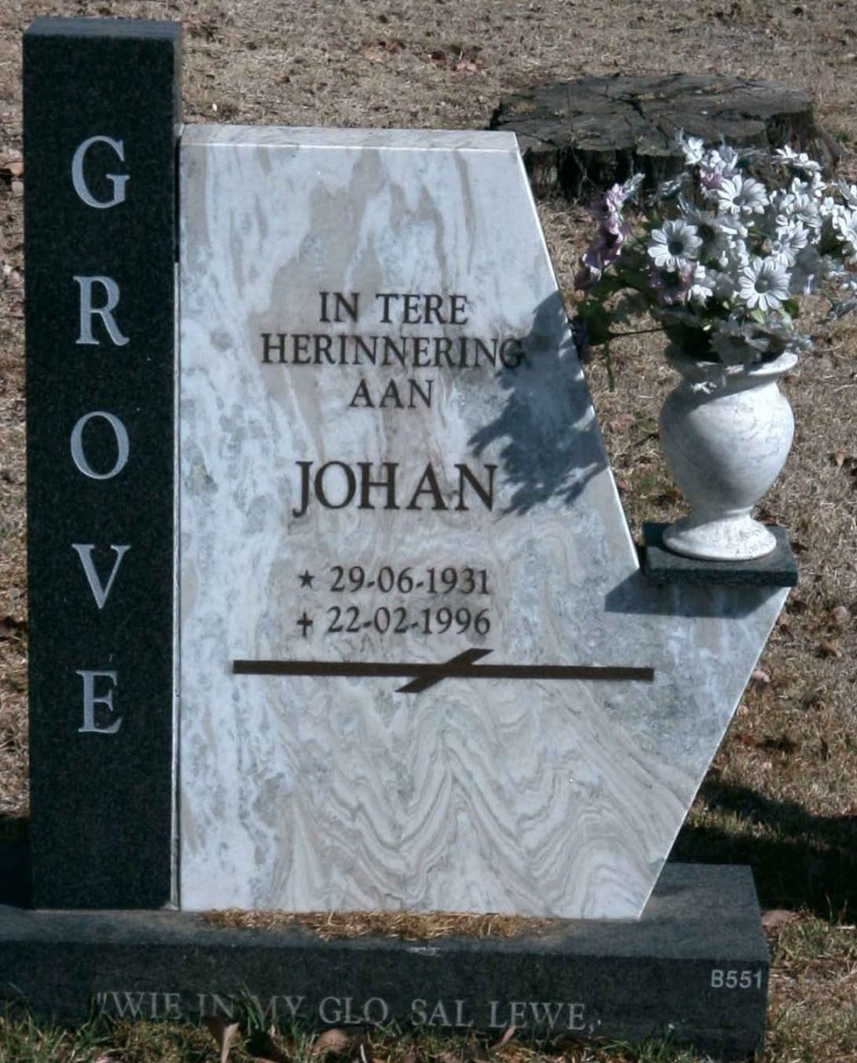 GROVE Johan 1931-1996