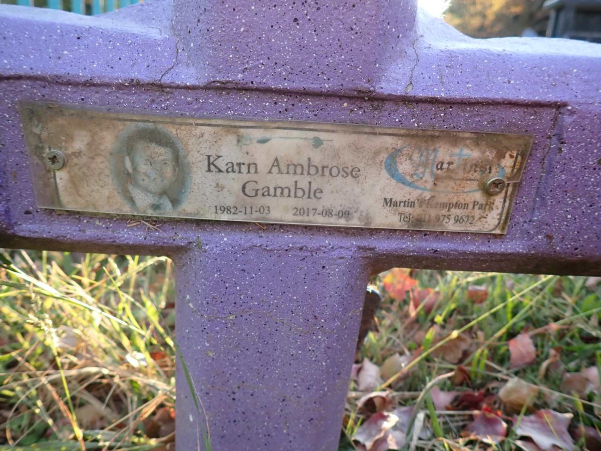 GAMBLE Karn Ambrose 1982-2017