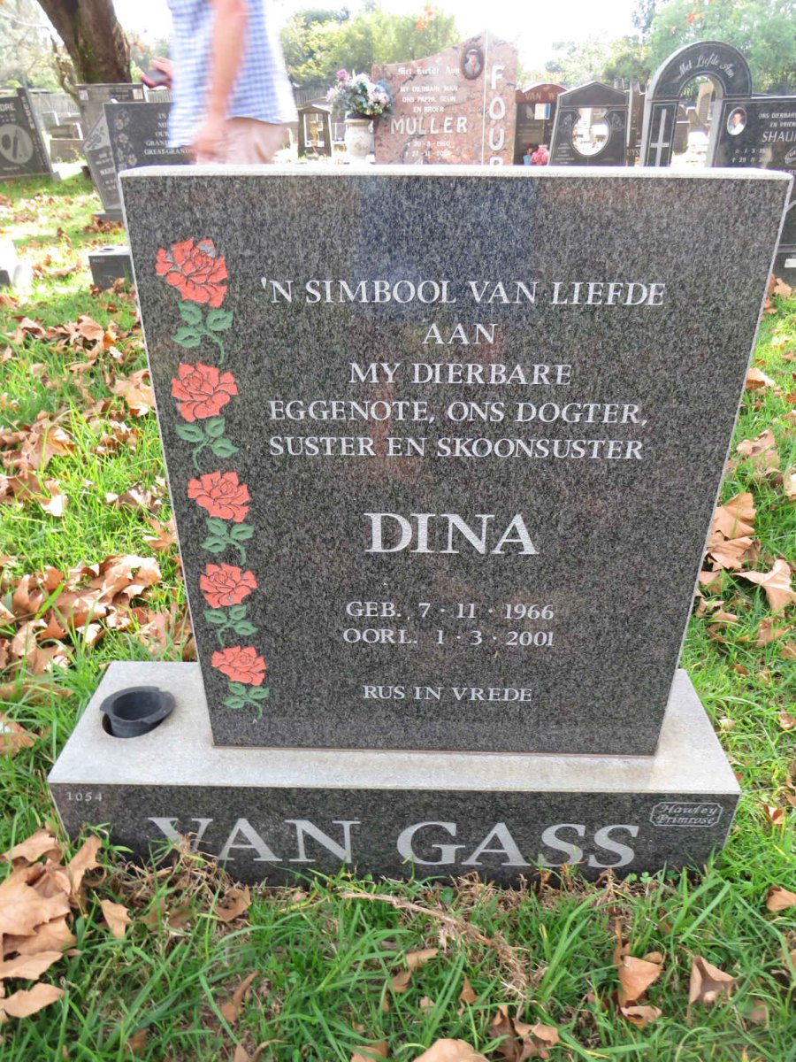 GASS Dina, van 1966-2001