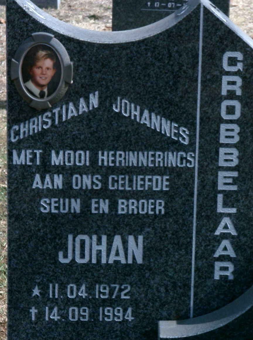 GROBBELAAR Christiaan Johannes 1972-1994