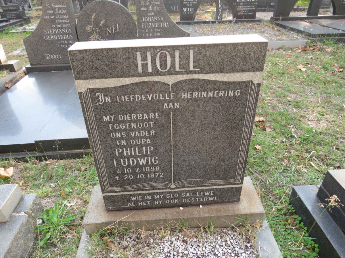 HOLL Philip Ludwig 1898-1972