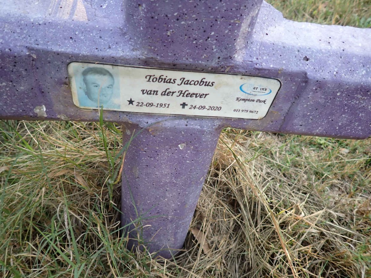 HEEVER Tobias Jacobus, van der 1951-2020