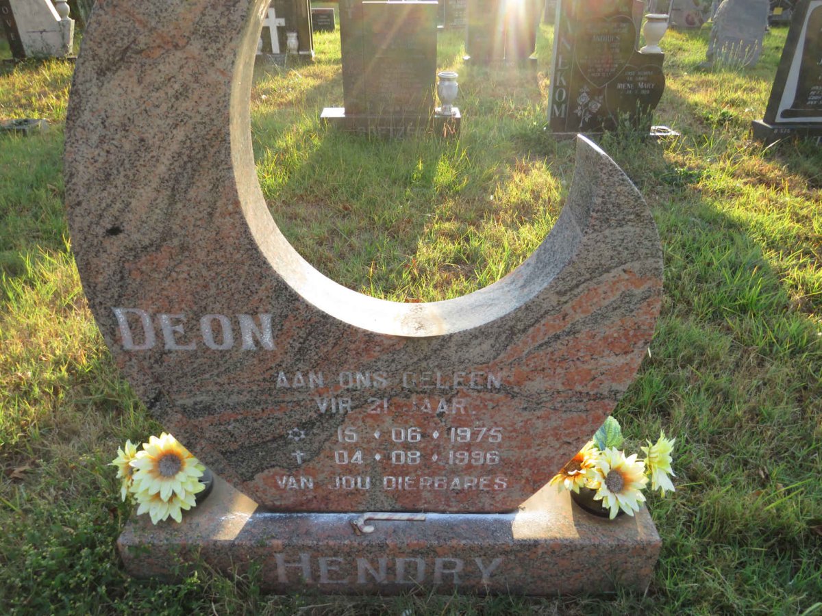 HENDRY Deon 1975-1996