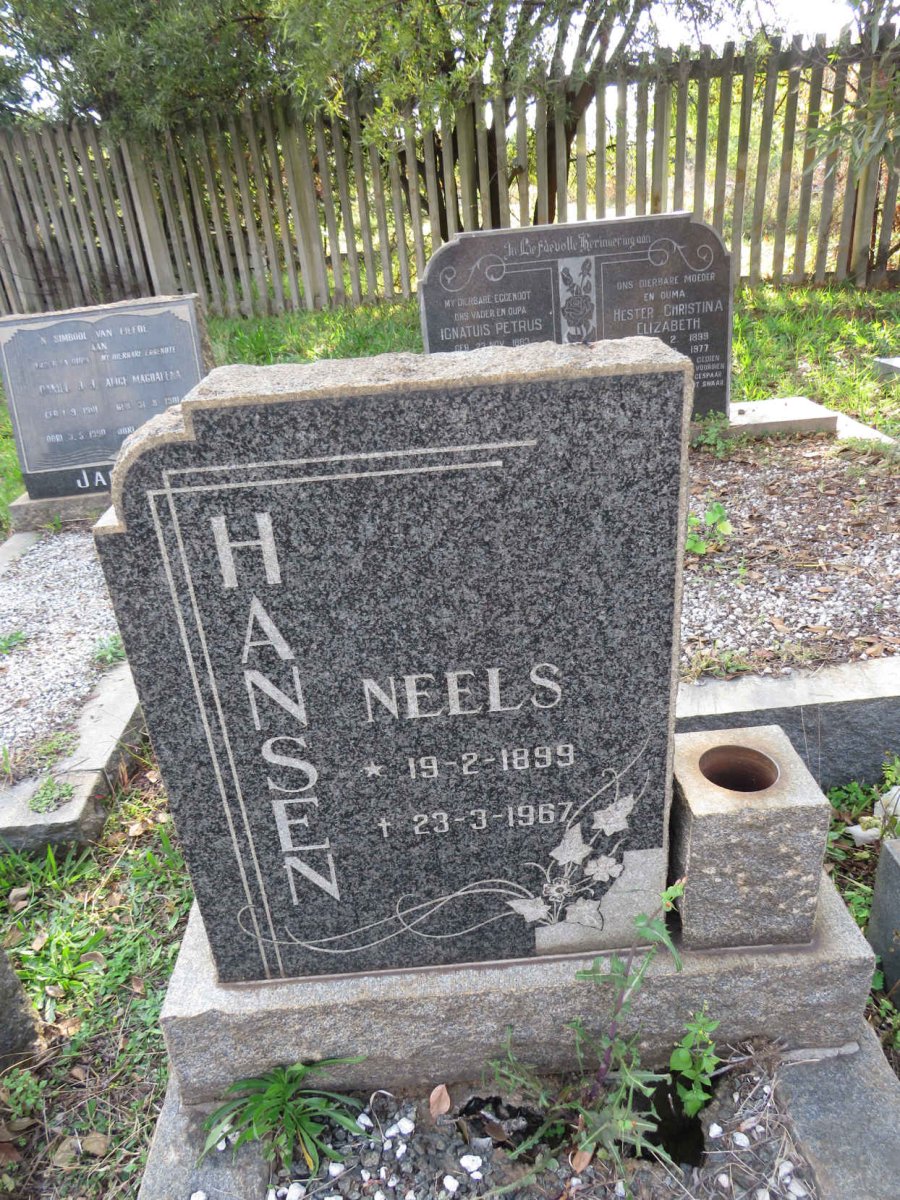 HANSEN Neels 1899-1967
