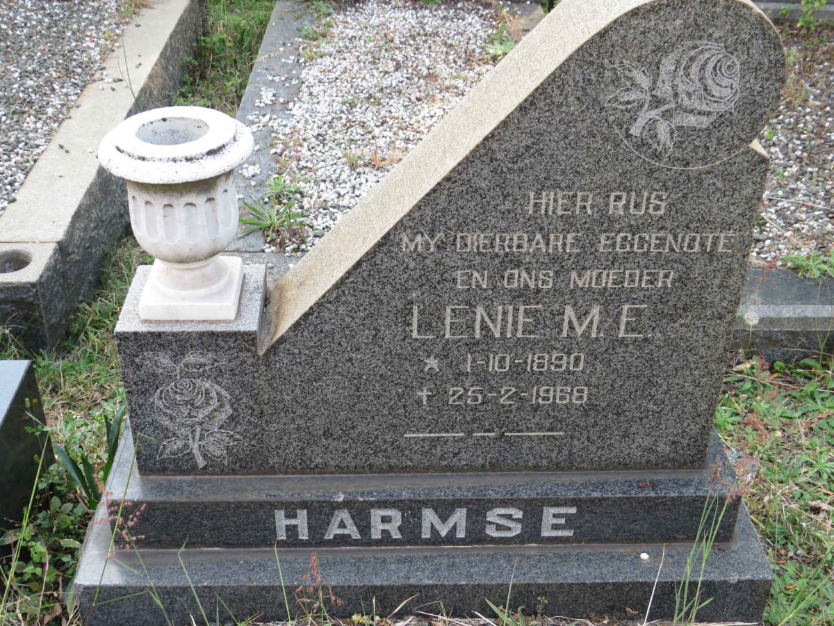 HARMSE Lenie M.E. 1890-1968