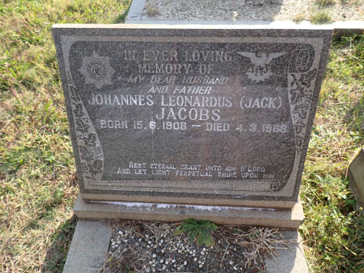 JACOBS Johannes Leonardus 1908-1968