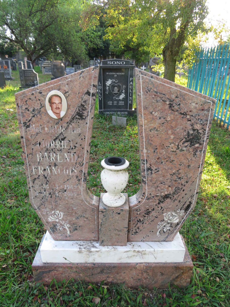 JORDAAN Barend Francois 1949-2005