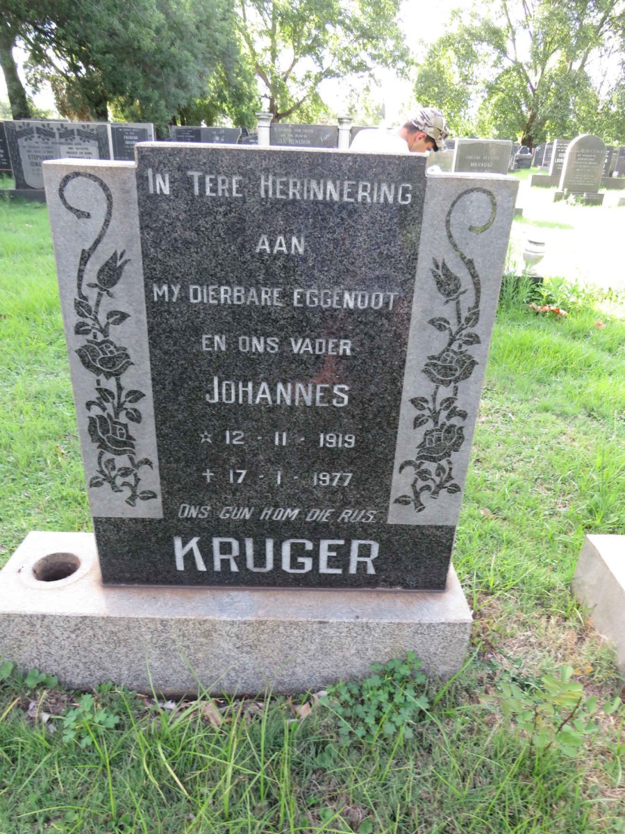 KRUGER Johannes 1919-1977
