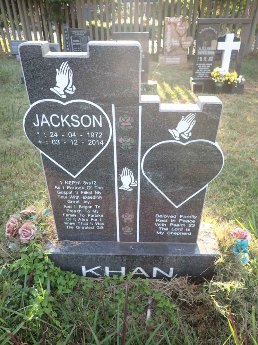 KHAN Jackson 1972-2014
