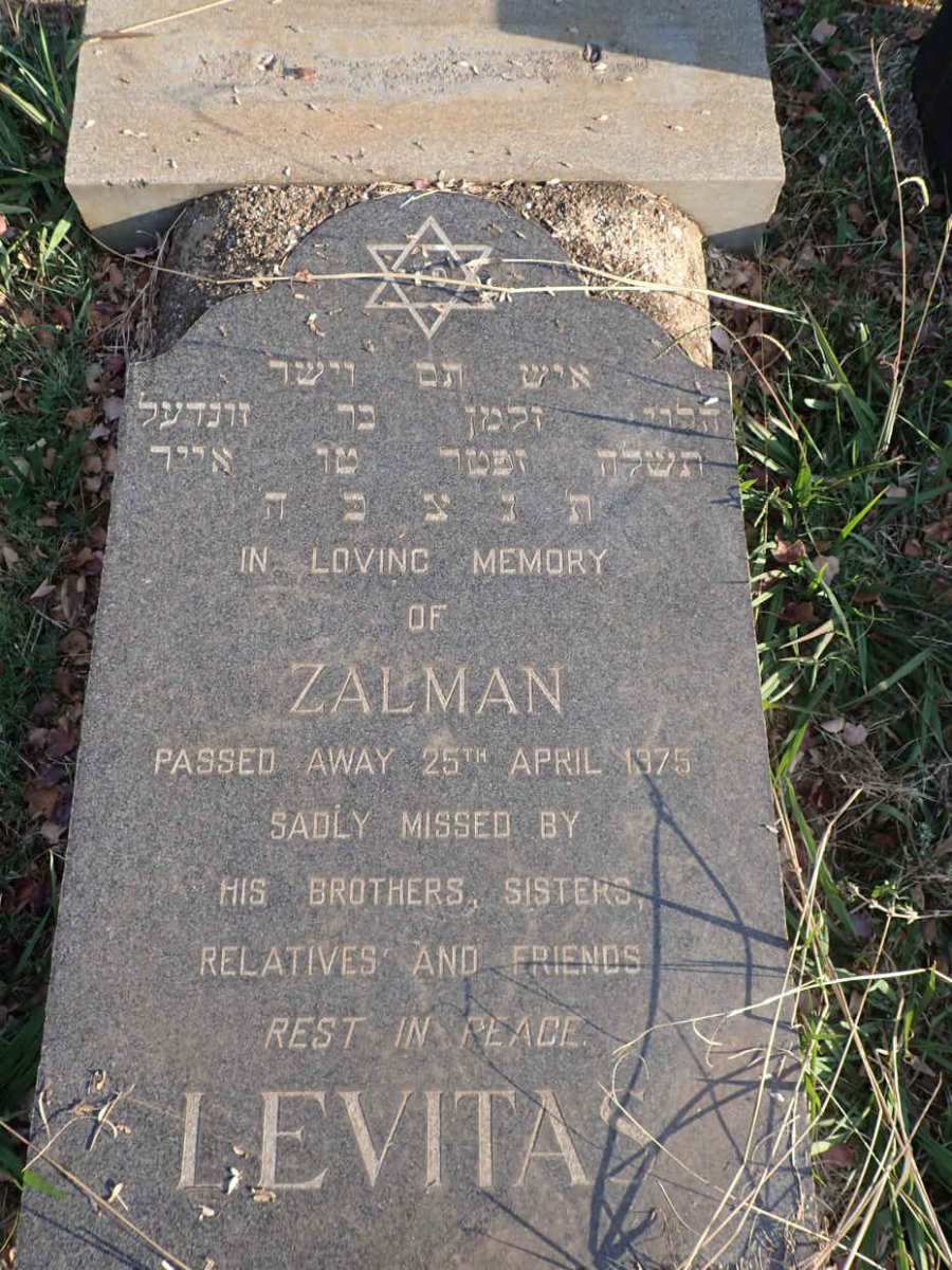 LEVITAS Zalman -1975