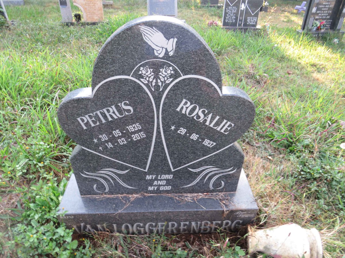 LOGGERENBERG Petrus, van 1935-2015 &amp; Rosalie 1937-