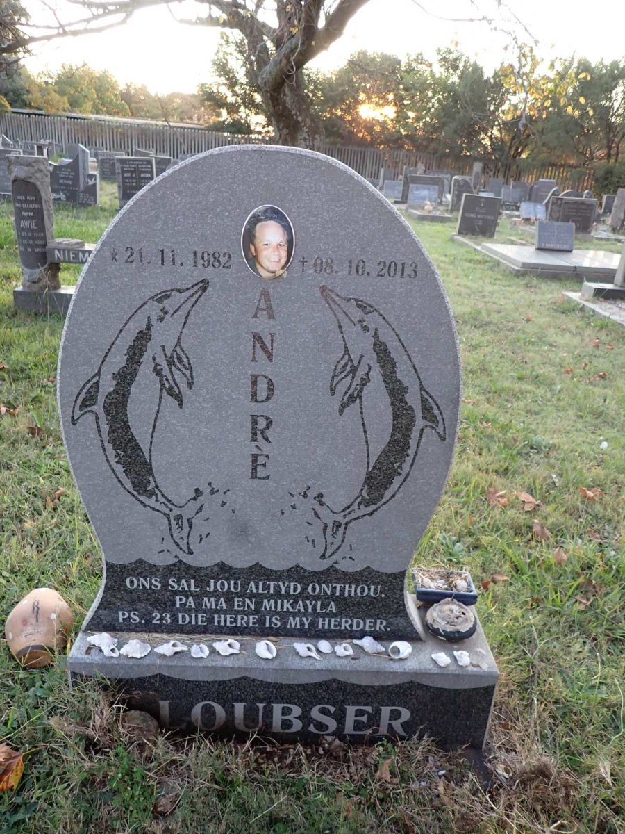 LOUBSER Andre 1982-2013