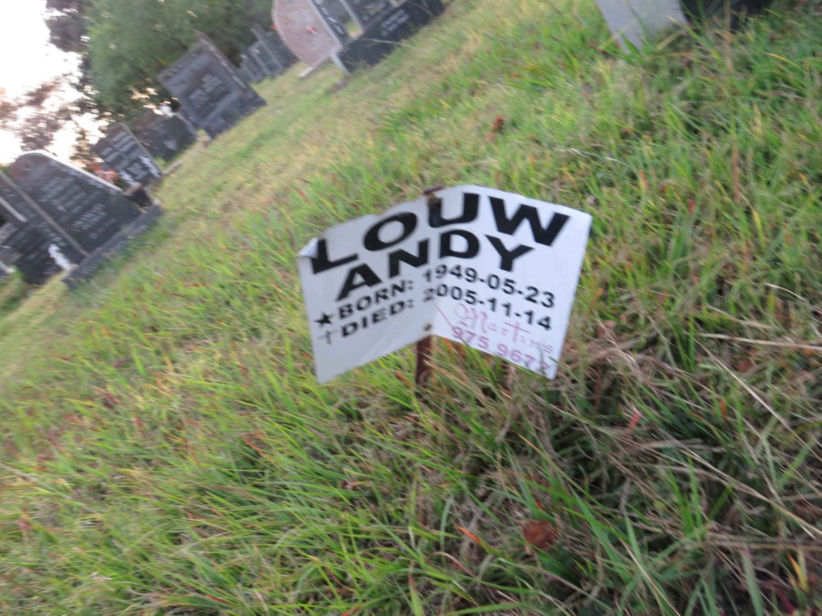 LOUW Andy 1949-2005