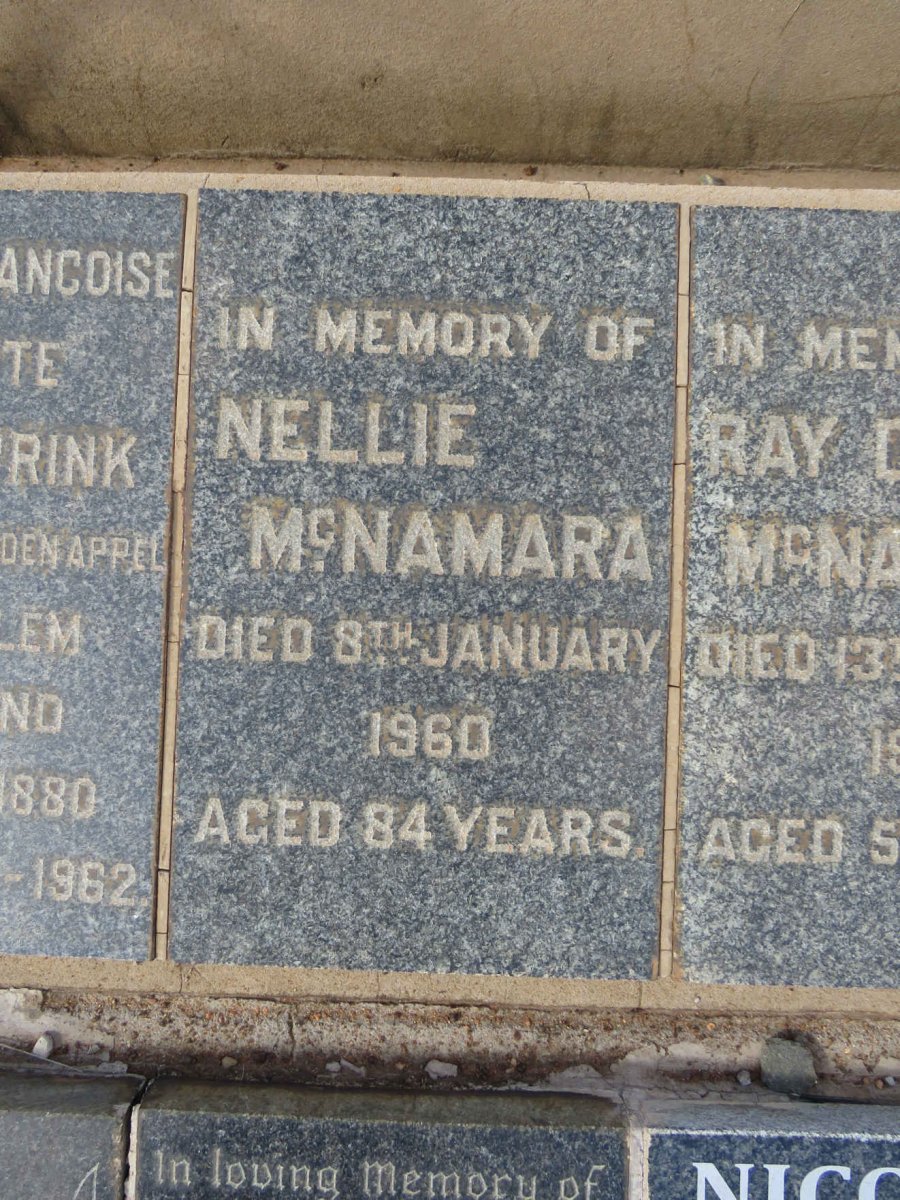 McNAMARA Nellie -1960