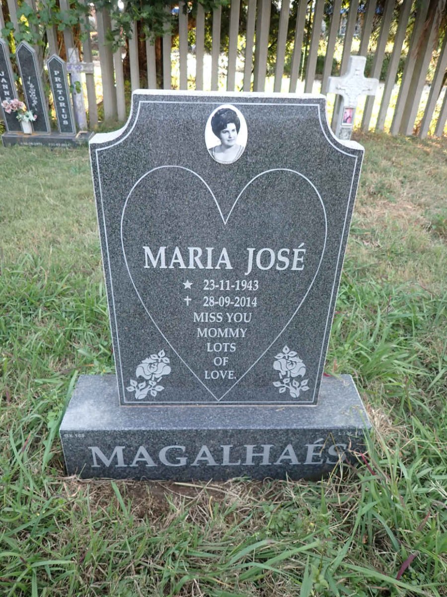 MAGALHAES Maria Jose 1943-2014
