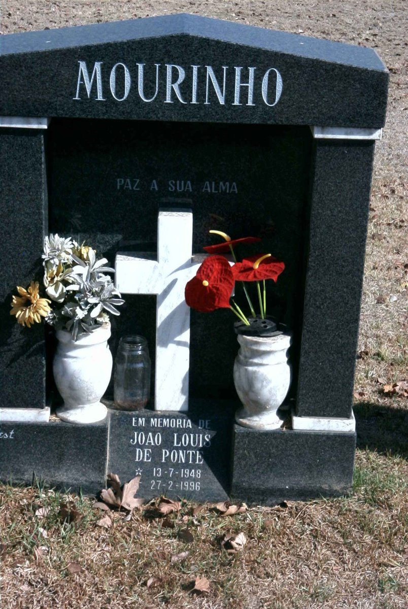 MOURINHO Joao Louis de Ponte 1948-1996