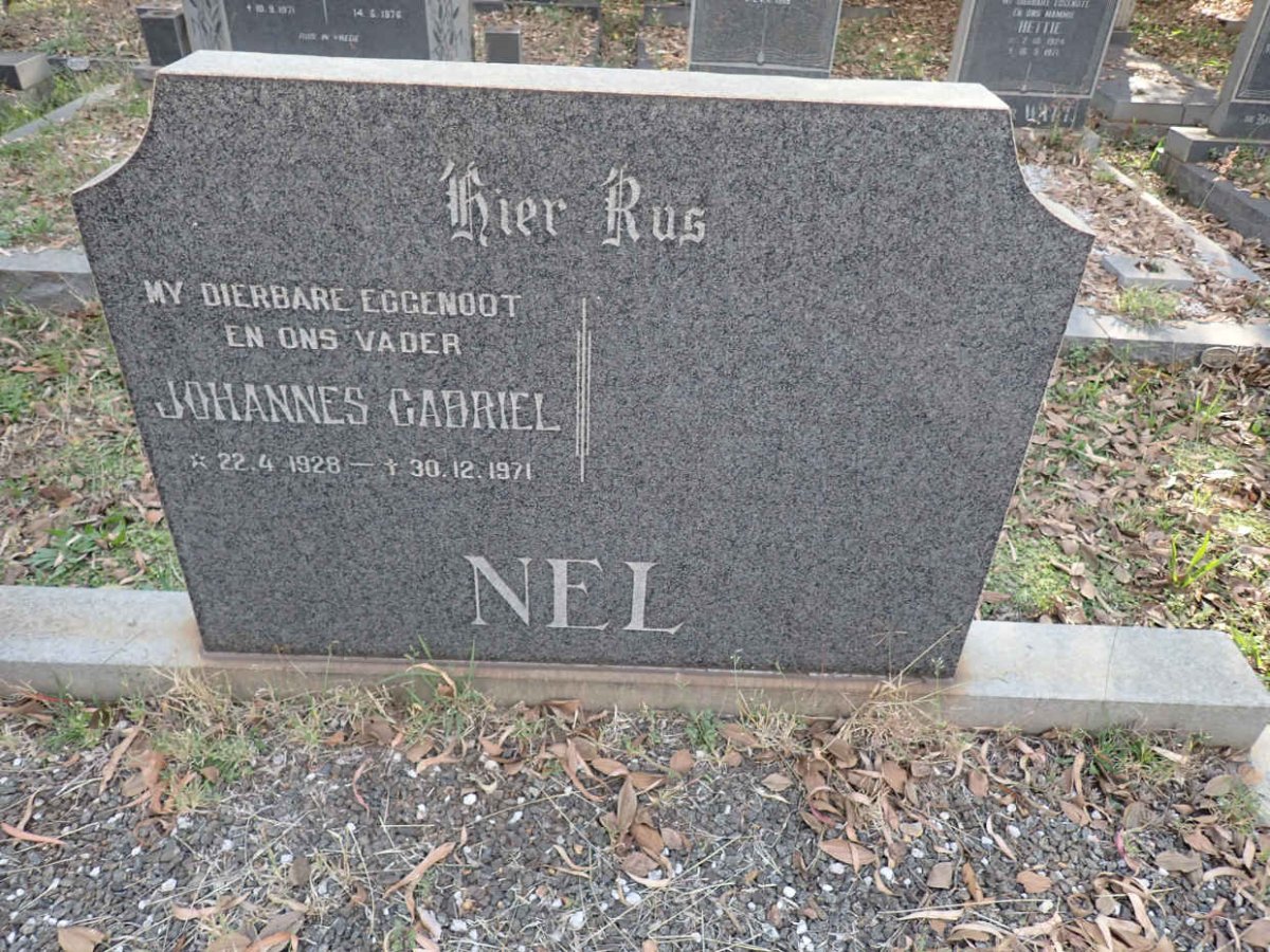 NEL Johannes Gabriel 1928-1971