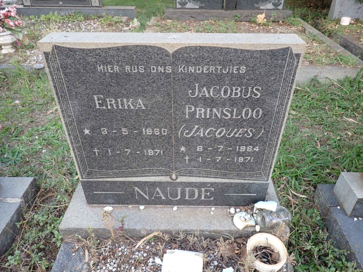 NAUDE Erika 1960-1971 :: NAUDE Jacobus Prinsloo 1964-1971