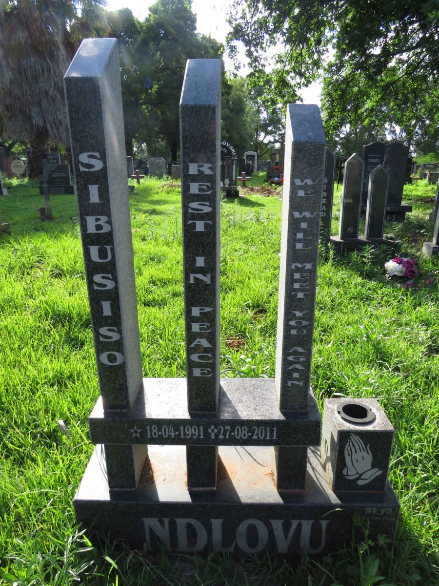 NDLOVU Sibusiso 1991-2011