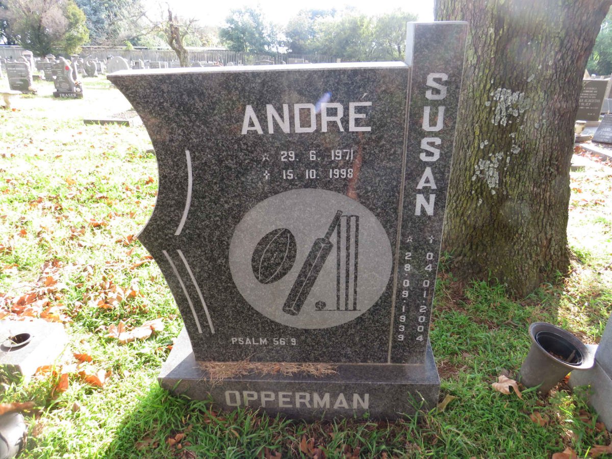 OPPERMAN Susan 1939-2004 :: OPPERMAN Andre 1971-1998