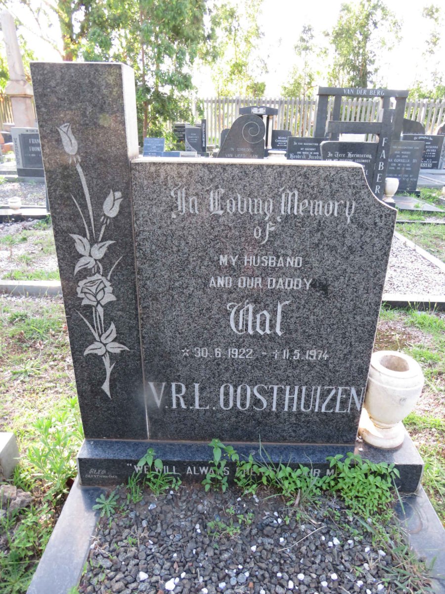 OOSTHUIZEN V.R.L. 1922-1974