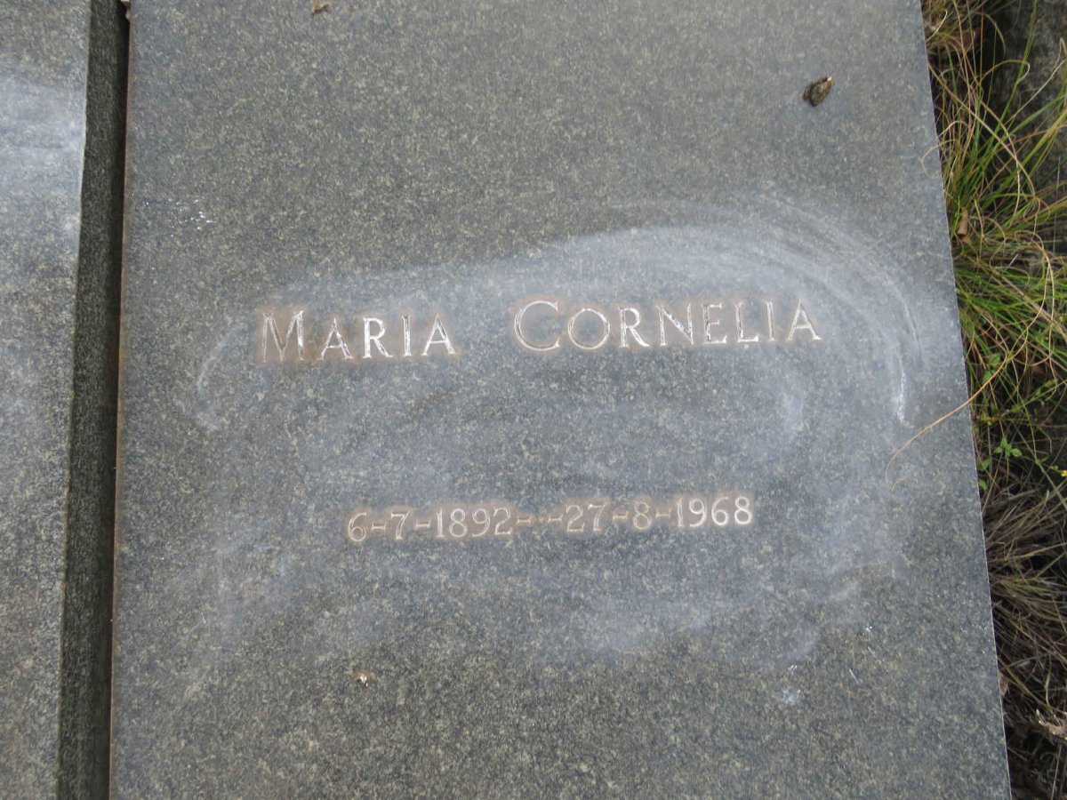 PRETORIUS Johannes Jesaja 1890-1968 &amp; Maria Cornelia 1892-1968 _2