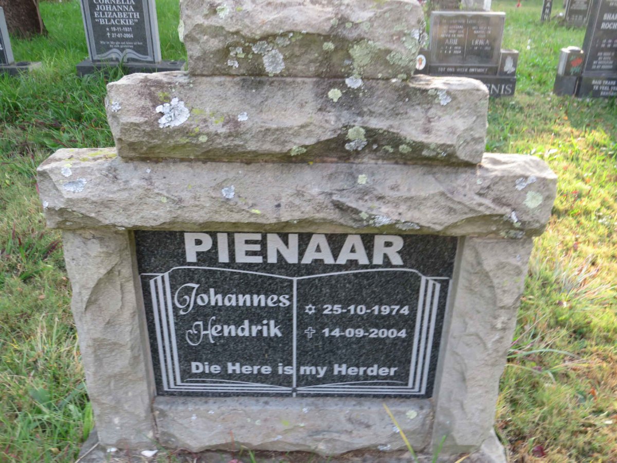 PIENAAR Johannes Hendrik 1974-2004