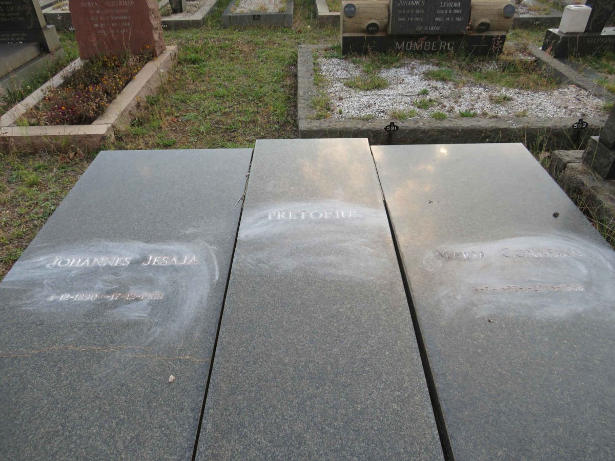 PRETORIUS Johannes Jesaja 1890-1968 &amp; Maria Cornelia 1892-1968 _1
