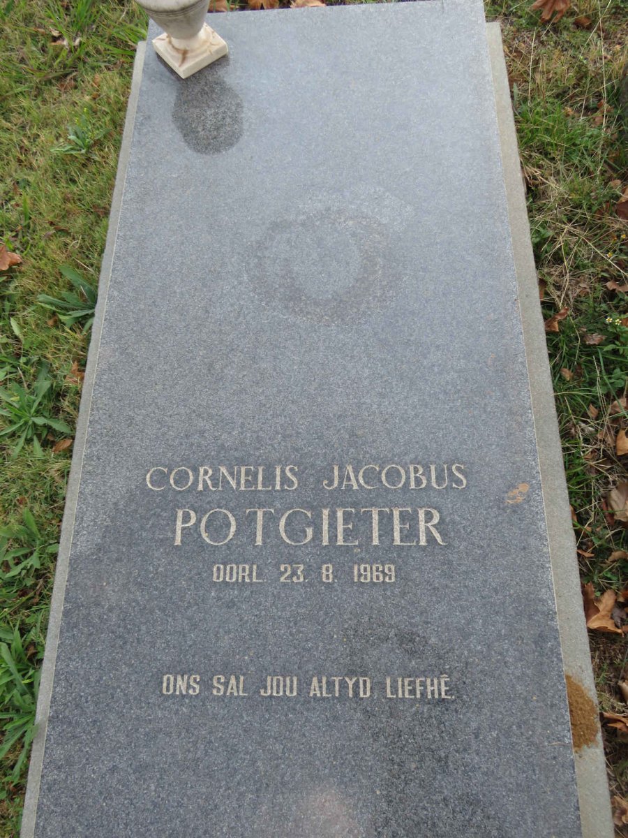POTGIETER Cornelis Jacobus -1969