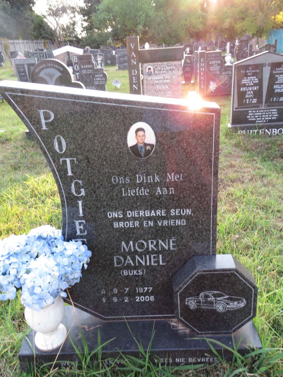 POTGIETER Morne Daniel 1977-2006